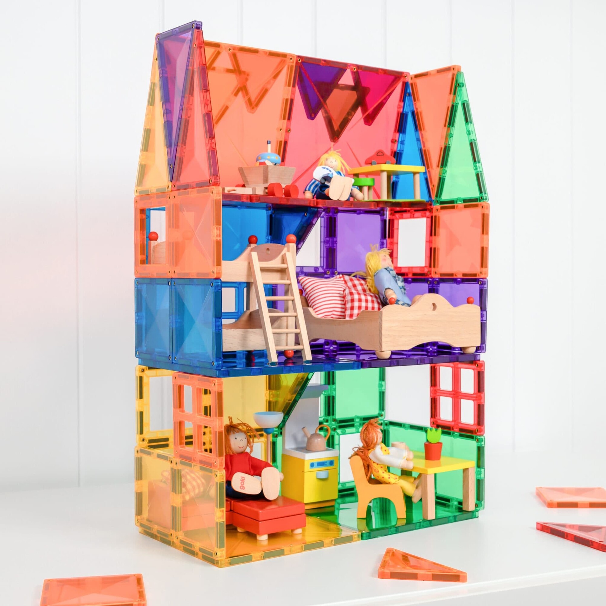 Connetix Rainbow Creative Pack (102 stuks) - De Speelgoedwinkel
