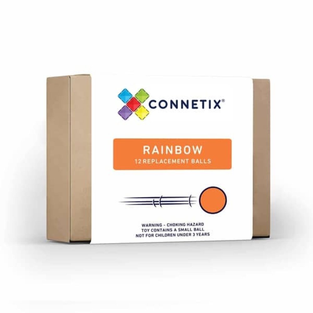 Connetix Rainbow Ball Pack 12 stuks Connetix Rainbow Ball Pack 12 stuks