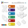 Connetix Magnetische Tegels rainbow knikkerbaan 66 stuks Connetix Magnetische Tegels rainbow knikkerbaan 66 stuks