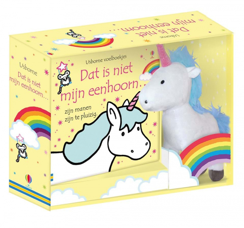 Dat is niet mijn eenhoorn (voelboekje + knuffel) afbeelding