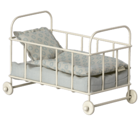 Maileg Micro Ledikant Blauw Maileg Micro Ledikant Blauw