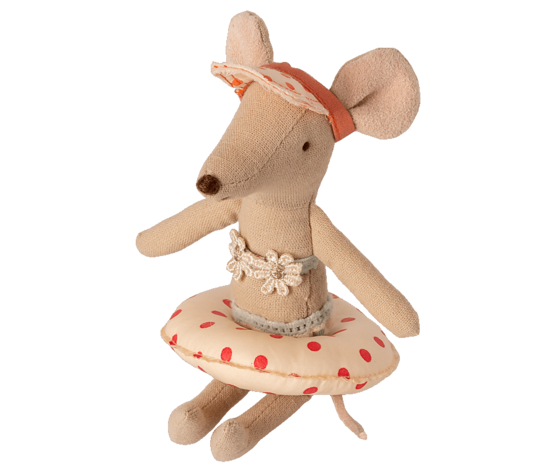 Maileg Muizen Zwemband Red Dots Maileg Muizen Zwemband Red Dots