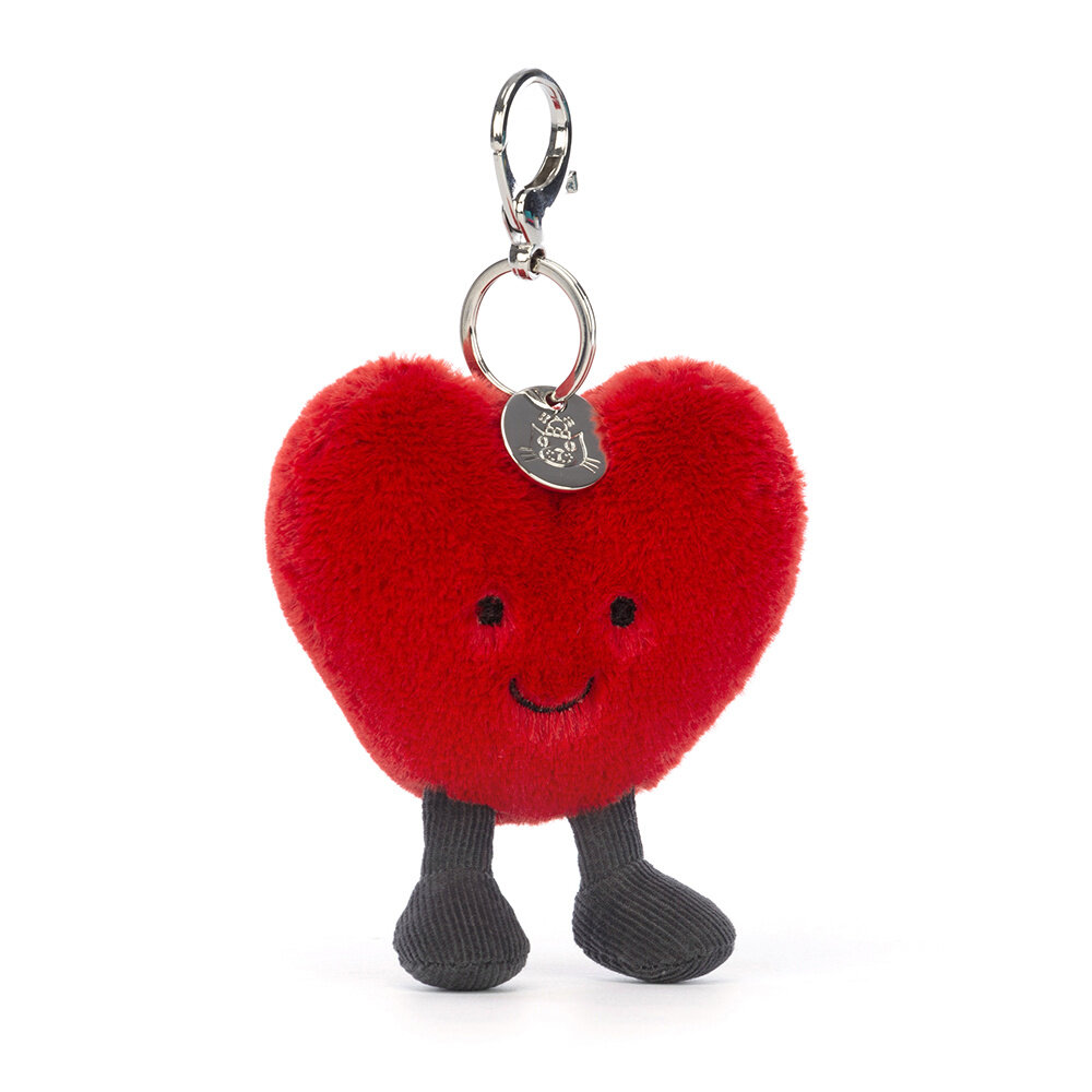 Jellycat Sleutelhanger Amuseable Heart Bag Charm Jellycat Sleutelhanger Amuseable Heart Bag Charm