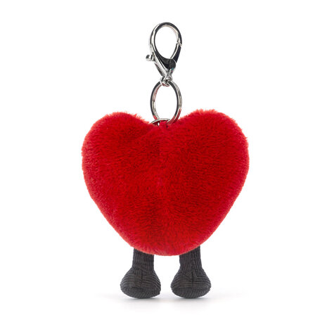 Jellycat Sleutelhanger Amuseable Heart Bag Charm Jellycat Sleutelhanger Amuseable Heart Bag Charm