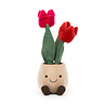 Jellycat Amuseable Tulip Pot Jellycat Amuseable Tulip Pot