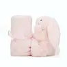 Jellycat Knuffeldoek Bashful Pink Bunny Soother Jellycat Knuffeldoek Bashful Pink Bunny Soother