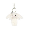 Jellycat Sleutelhanger Bashful Bunny Cream Bag Charm Jellycat Sleutelhanger Bashful Bunny Cream Bag Charm