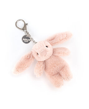 Jellycat Sleutelhanger Bashful Bunny Blush Bag Charm