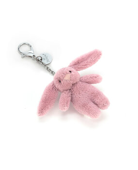 Jellycat Sleutelhanger Bashful Bunny Tulip Bag Charm