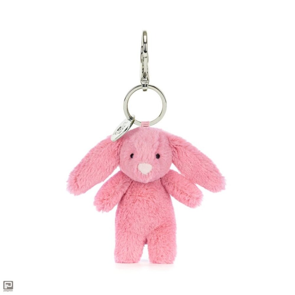 Jellycat Sleutelhanger Bashful Bunny Pink Bag Charm Jellycat Sleutelhanger Bashful Bunny Pink Bag Charm