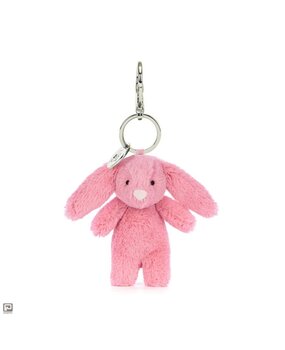 Jellycat Sleutelhanger Bashful Bunny Pink Bag Charm
