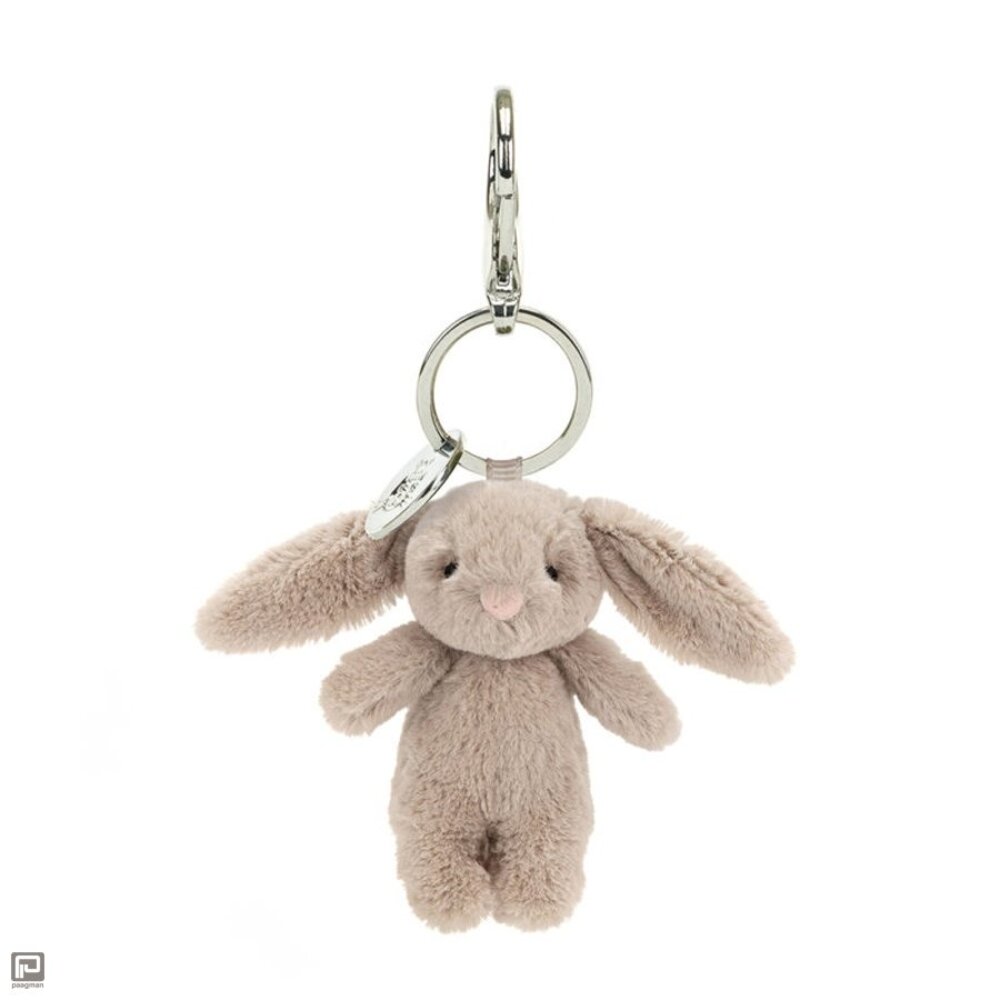 Jellycat Sleutelhanger Bashful Bunny Beige Bag Charm Jellycat Sleutelhanger Bashful Bunny Beige Bag Charm