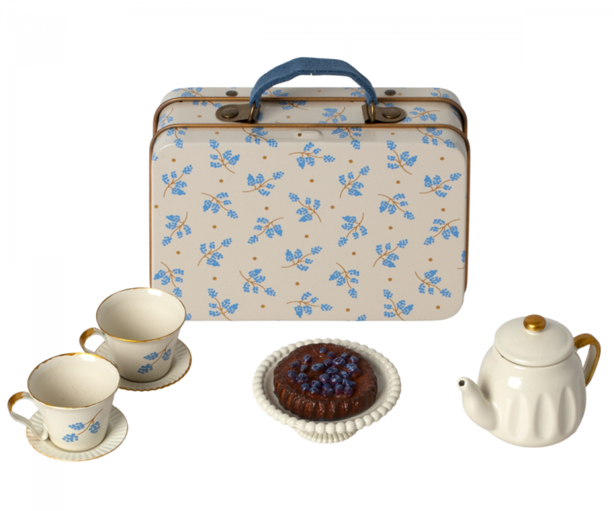 Maileg Muizen Theeservies Blue Madelaine Maileg Muizen Theeservies Blue Madelaine