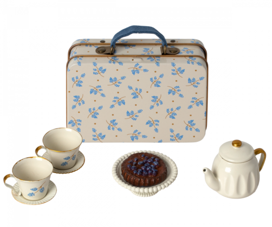 Maileg Muizen Theeservies Blue Madelaine Maileg Muizen Theeservies Blue Madelaine