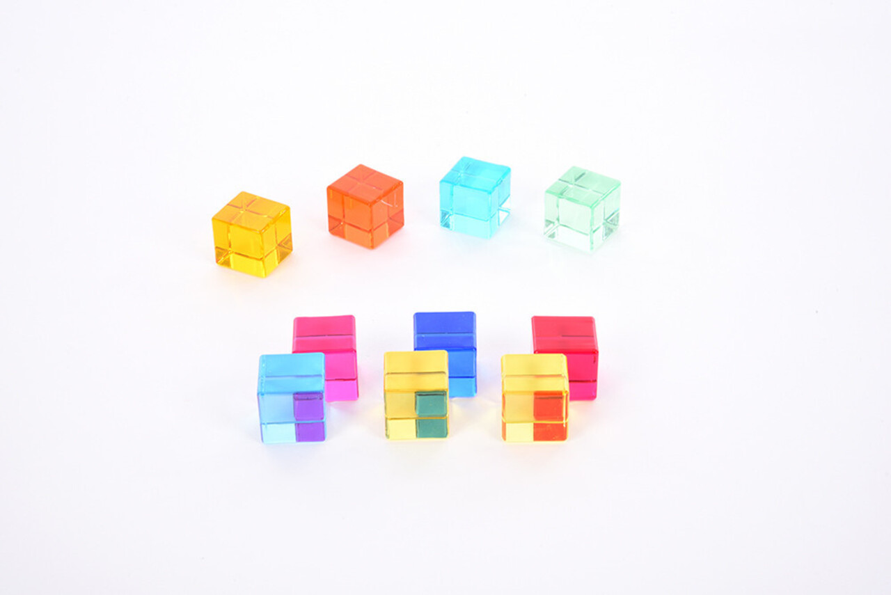 TickiT Edelsteenblokjes set van 10 TickiT Edelsteenblokjes set van 10