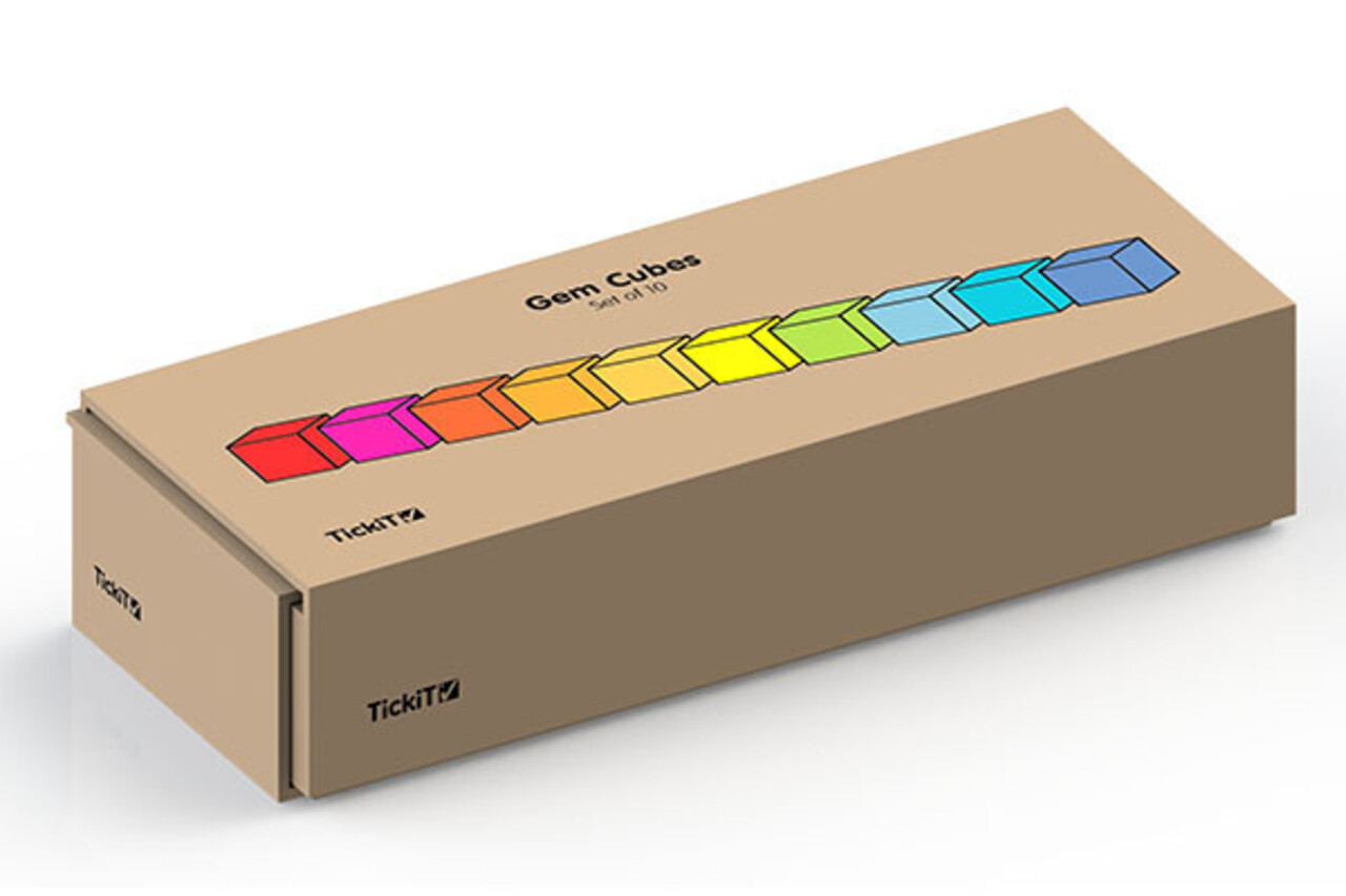 TickiT Edelsteenblokjes set van 10 TickiT Edelsteenblokjes set van 10