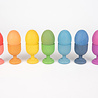 TickiT Regenboog houten eierdopjes TickiT Regenboog houten eierdopjes
