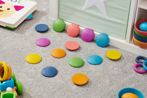 TickiT Houten regenboogschijven TickiT Houten regenboogschijven