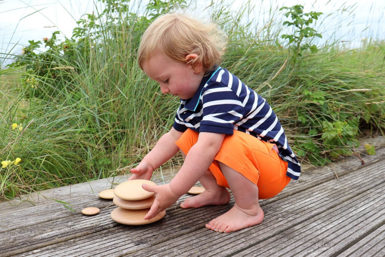 TickiT Natuurlijke houten knopen TickiT Natuurlijke houten knopen