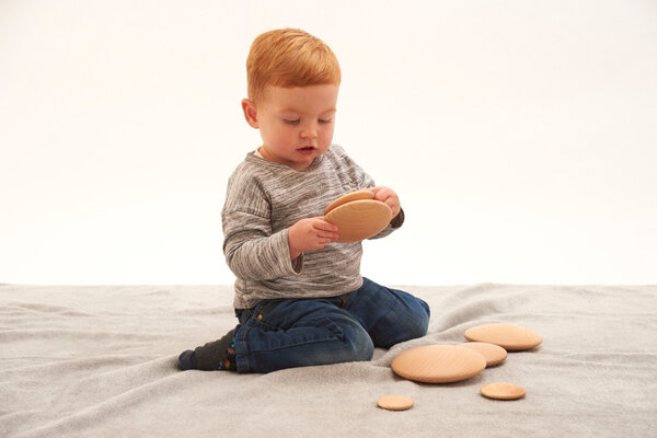 TickiT Natuurlijke houten knopen TickiT Natuurlijke houten knopen