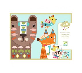 Djeco knutselset 3 Giant Animals Djeco knutselset 3 Giant Animals