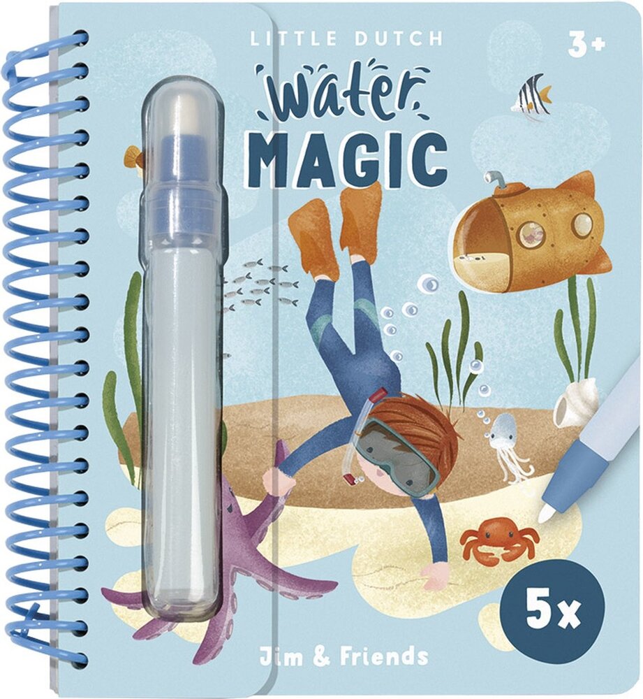 Little Dutch Waterkleurboek Jim & Friends Little Dutch Waterkleurboek Jim & Friends