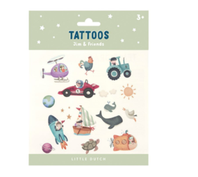Little Dutch Tattoos Jim & Friends Little Dutch Tattoos Jim & Friends