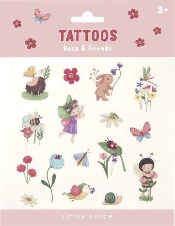 Little Dutch Tattoos Rosa & Friends Little Dutch Tattoos Rosa & Friends