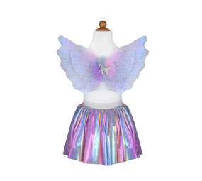 Great Pretenders Set Magical Unicorn Rokje en Vleugels 4-6 jaar Great Pretenders Set Magical Unicorn Rokje en Vleugels 4-6 jaar