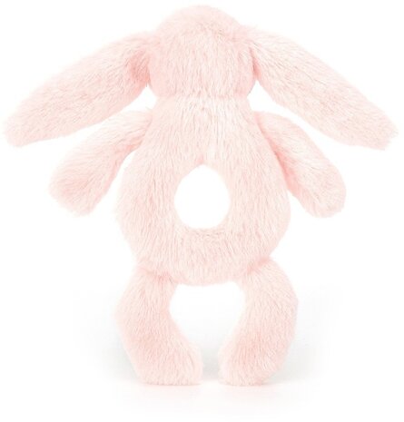 Jellycat Bashful Pink Bunny rammelaar Jellycat Bashful Pink Bunny rammelaar