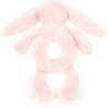 Jellycat Bashful Pink Bunny rammelaar Jellycat Bashful Pink Bunny rammelaar
