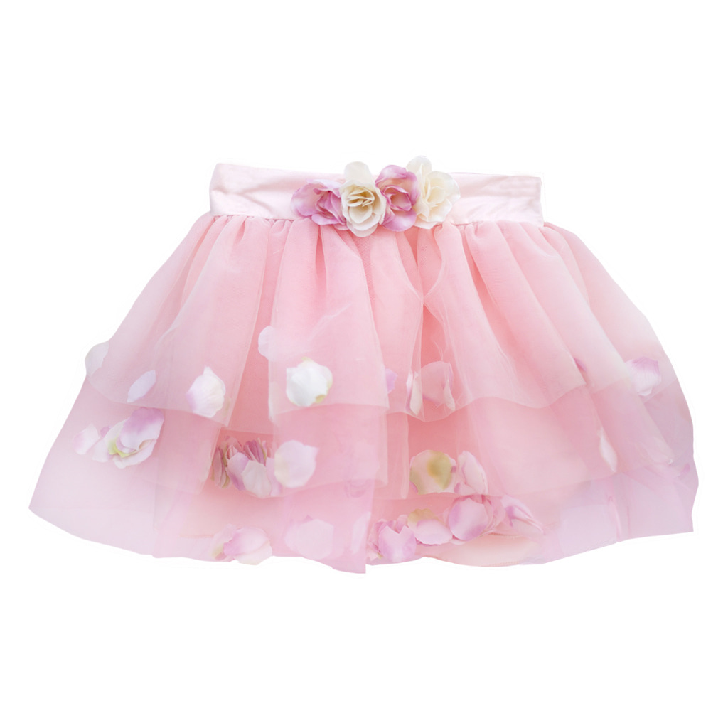 Rokje Flower Golden Rose 4-6 jaar afbeelding