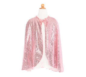 Great Pretenders Glitter cape roze 4-6 jaar Great Pretenders Glitter cape roze 4-6 jaar