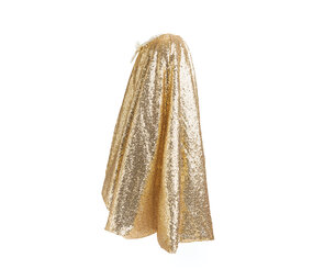 Great Pretenders Glitter cape  goud 4-6 jaar Great Pretenders Glitter cape  goud 4-6 jaar