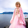 Great Pretenders Deluxe Pink Rose Princess Cape Great Pretenders Deluxe Pink Rose Princess Cape
