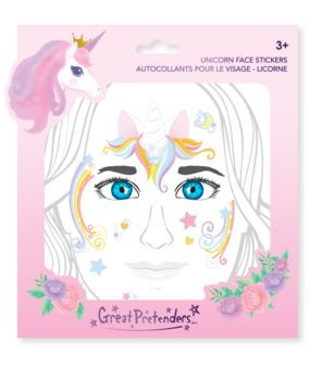 Great Pretenders Gezichtsstickers Unicorn Great Pretenders Gezichtsstickers Unicorn