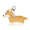 Jellycat Sleutelhanger Betty Corgi Bag Charm Jellycat Sleutelhanger Betty Corgi Bag Charm