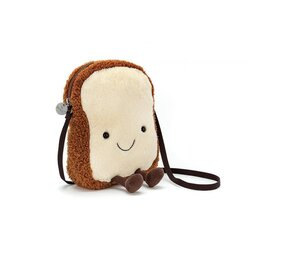 Jellycat Amuseable Toast Bag Tasje Jellycat Amuseable Toast Bag Tasje