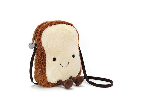 Jellycat Amuseable Toast Bag Tasje Jellycat Amuseable Toast Bag Tasje
