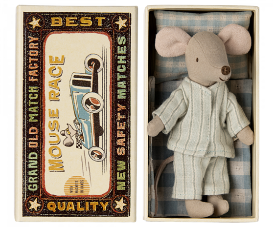 Maileg Muis Big brother in Luciferdoosje Maileg Muis Big brother in Luciferdoosje