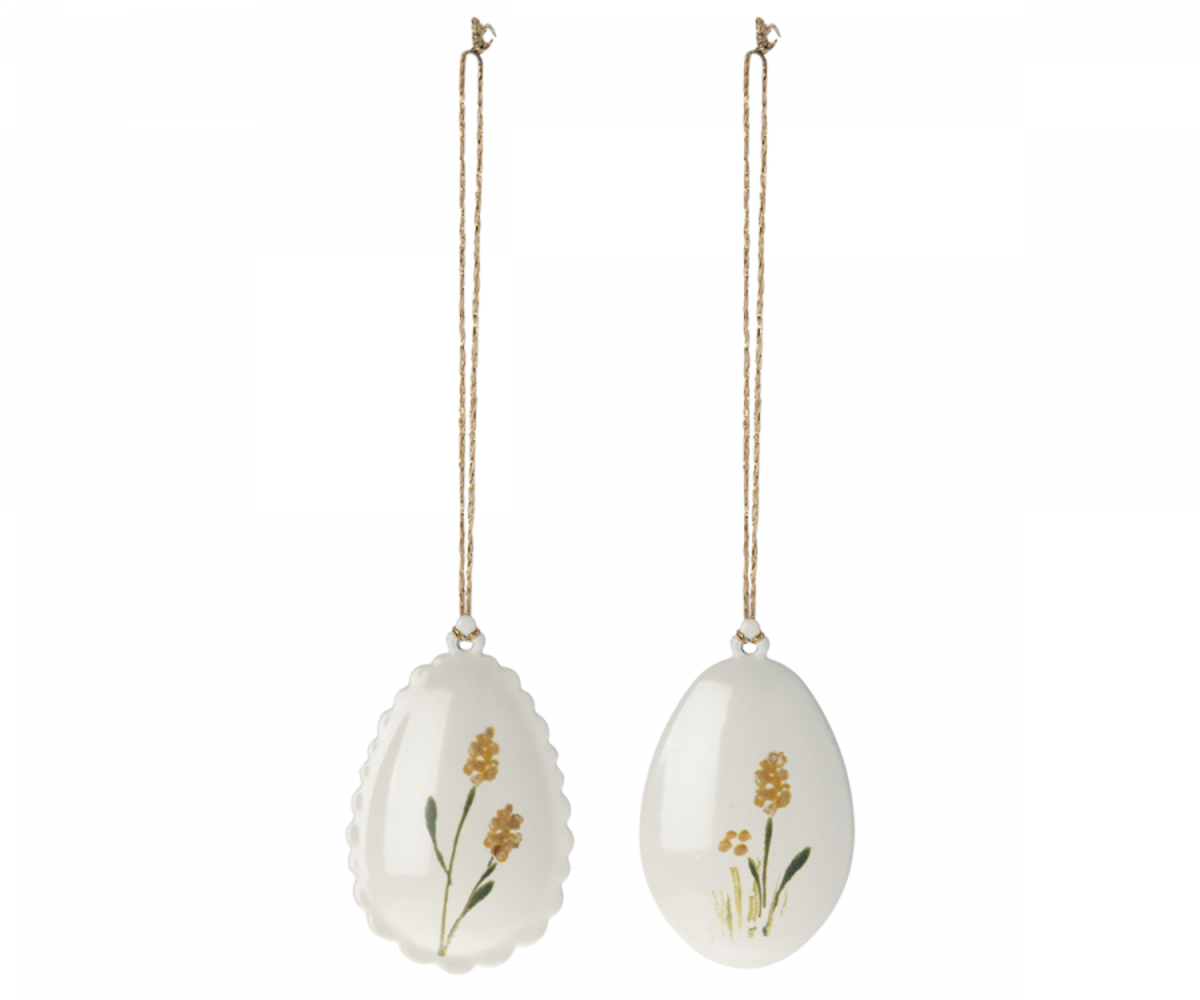 Maileg Pasen Easter Egg Metal Ornament Yellow (1 stuk) Maileg Pasen Easter Egg Metal Ornament Yellow (1 stuk)