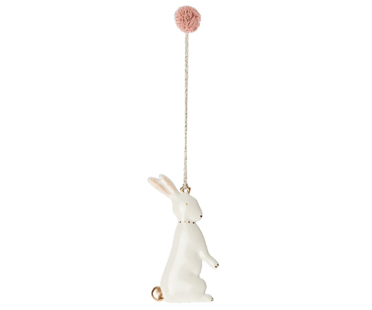 Maileg Pasen Easter Metal Ornament Bunny No 2 Maileg Pasen Easter Metal Ornament Bunny No 2