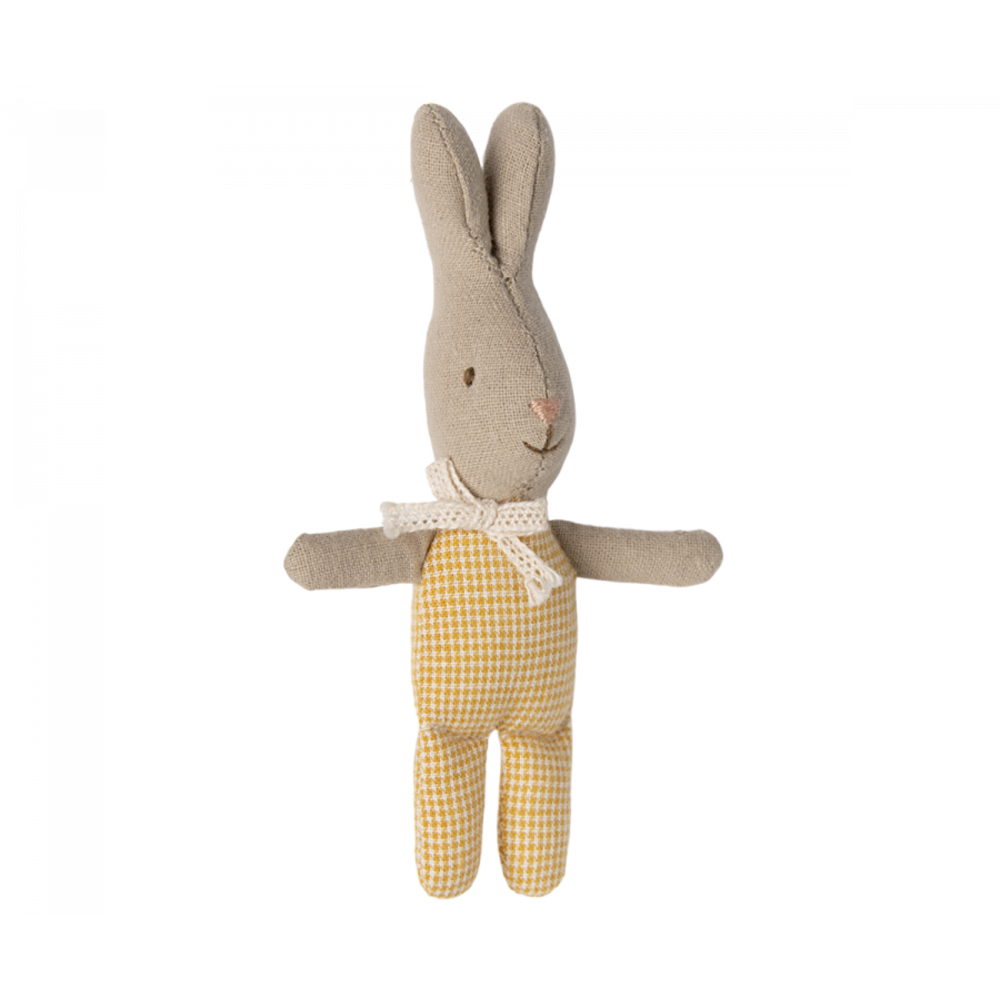 Maileg my rabbit yellow check lazy lama kids conceptstore
