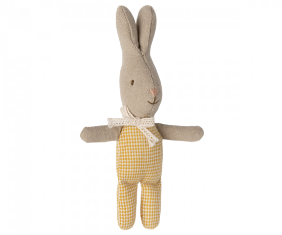 Maileg My Rabbit Yellow Check Maileg My Rabbit Yellow Check