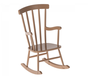 Maileg Muizen Rocking Chair, Schommelstoel Dark Powder Maileg Muizen Rocking Chair, Schommelstoel Dark Powder