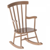 Maileg Muizen Rocking Chair, Schommelstoel Dark Powder Maileg Muizen Rocking Chair, Schommelstoel Dark Powder
