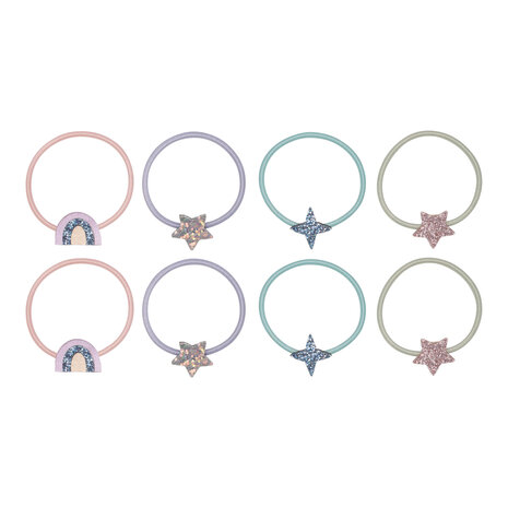 Mimi & Lula Elastiekjes Mini Rainbow en Star Mimi & Lula Elastiekjes Mini Rainbow en Star