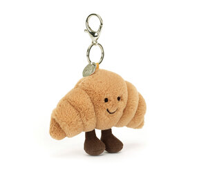 Jellycat Sleutelhanger Amuseable Croissant Bag Charm Jellycat Sleutelhanger Amuseable Croissant Bag Charm