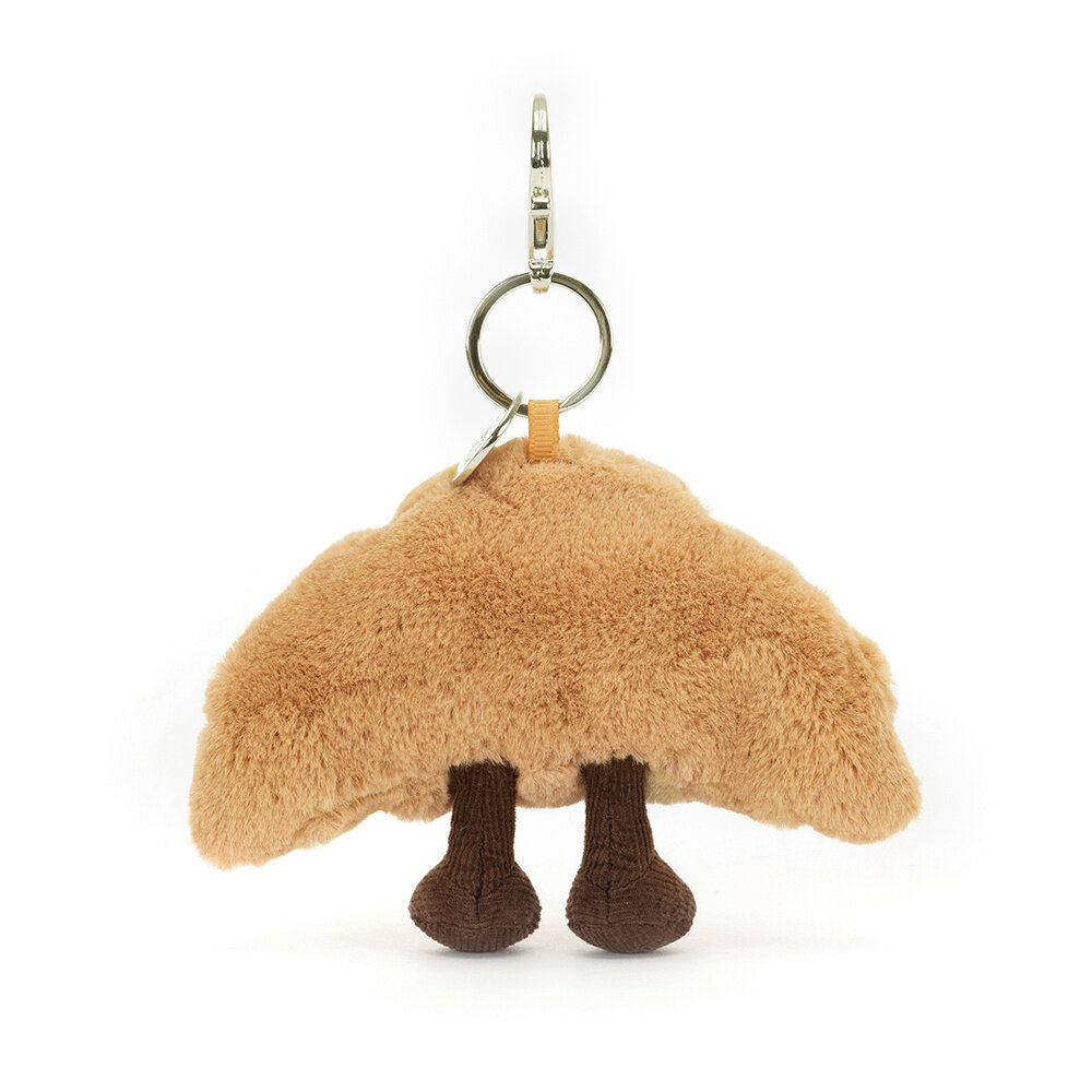 Jellycat Sleutelhanger Amuseable Croissant Bag Charm Jellycat Sleutelhanger Amuseable Croissant Bag Charm