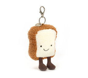 Jellycat Sleutelhanger Amuseable Toast Bag Charm Jellycat Sleutelhanger Amuseable Toast Bag Charm